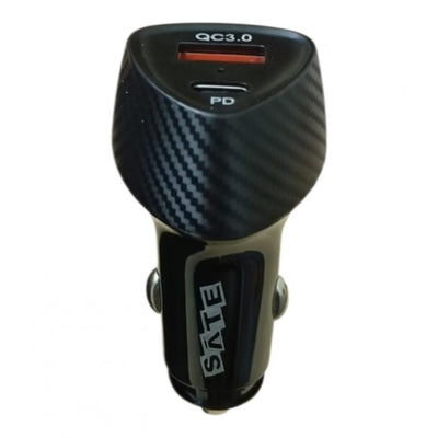 Cargador Vehicular Satellite A-CC2011 Negero