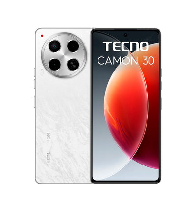 Celular Tecno Camon 30 CL7 5G 6.78" DS LTE NFC 8/256GB (Basaltic, White)
