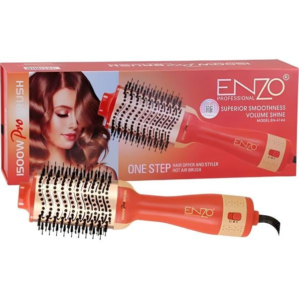 Cepillo Secador Enzo EN-4141 Pro Brush 1500W 220V Único