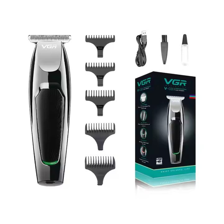 Cortadora de Pelo VGR V-030 USB Recargable Silver