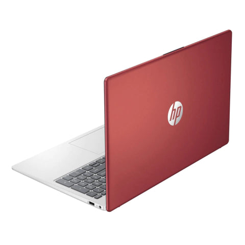 Notebook HP 15-fd0083wm 15.6" HD con Intel Pentium N200 4/128GB SSD Rojo/Plateado
