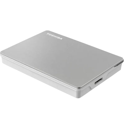 Disco Duro Externo Toshiba Canvio Flex 1TB USB-C/USB-A Silver