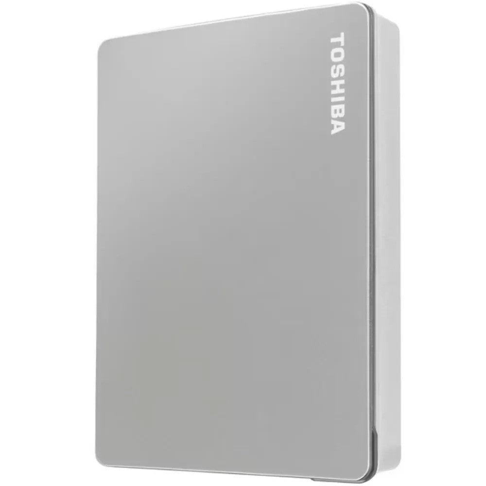 Disco Duro Externo Toshiba Canvio Flex 4TB USB-C/USB-A Silver