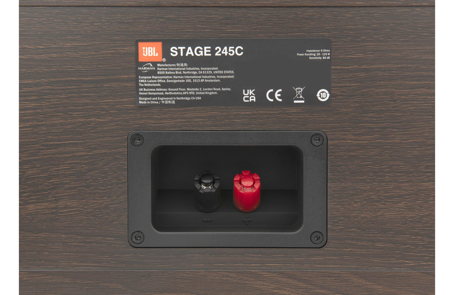 PARLANTE JBL Stage 245C – Canal central (Center Channel)