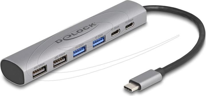 Hub USB-C Devia EC701 5 en 1 Deep Gray