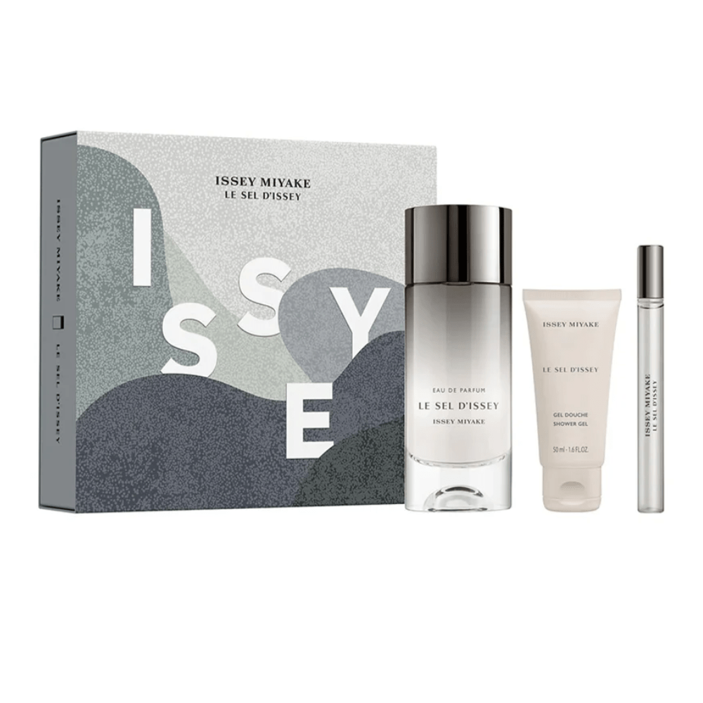 Set Perfume Issey Miyake Le Sel D'issey 100ML + 10ML EDP + Shower Gel 50ML EDP