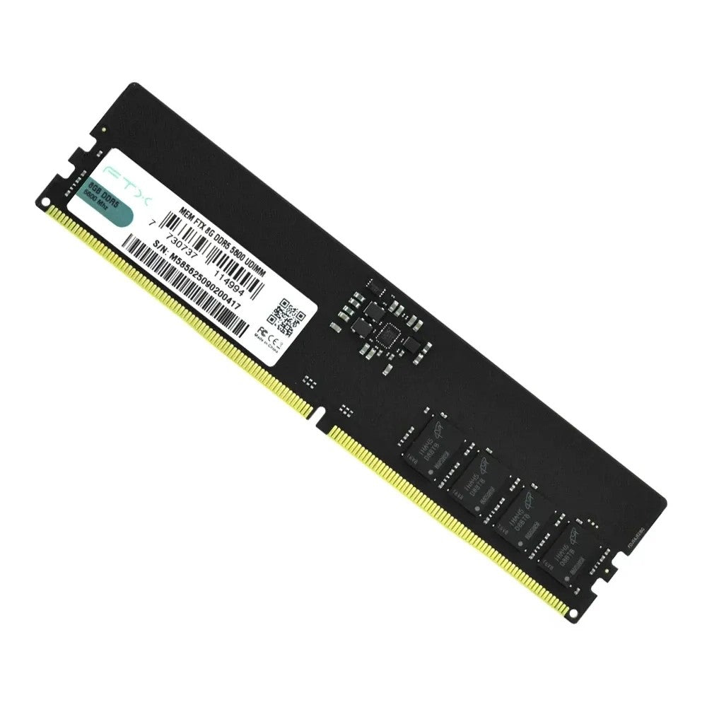 Memoria RAM FTX 8GB DDR5 5600MHz para PC Único