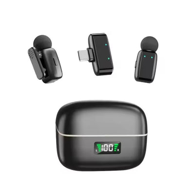 Micrófono Inalámbrico Mamen SX35 Mini para iPhone Único