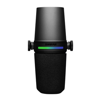 Micrófono Shure MV7i-K Smart Mic para Podcast Negro