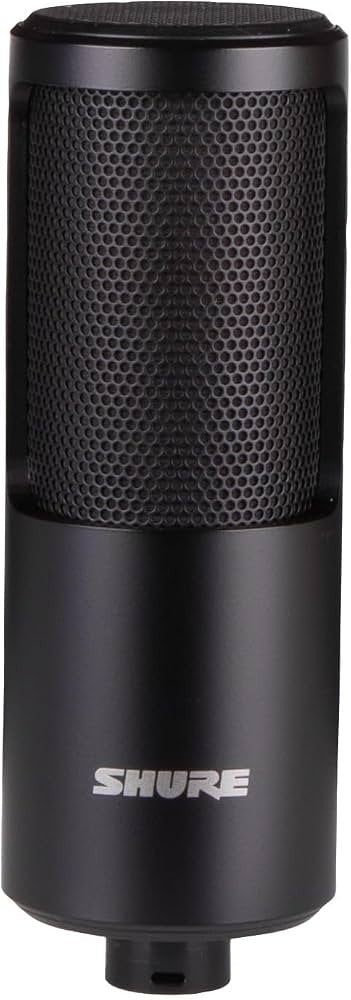 Micrófono Shure SM4 Home Studio Negro