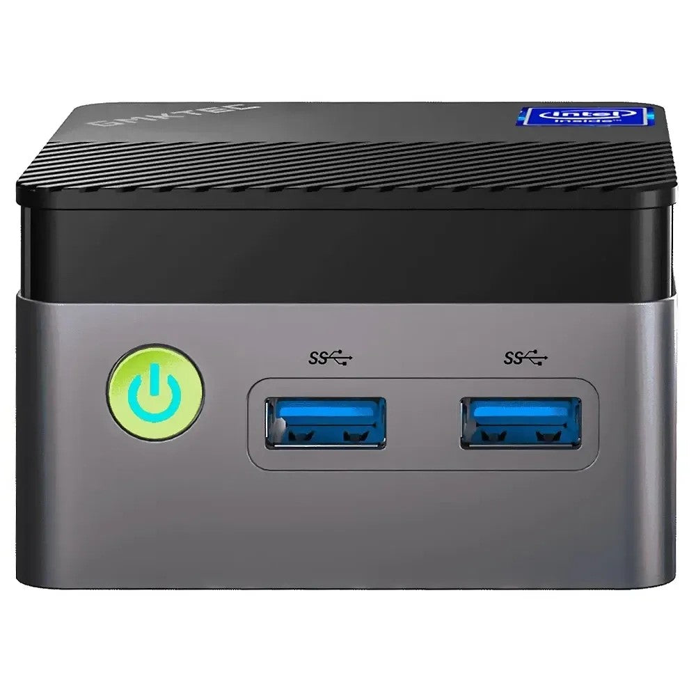 Mini PC GMKtec NucBox G5S Intel N5095 8/256GB + 8GB RAM Adicional Black/Grey