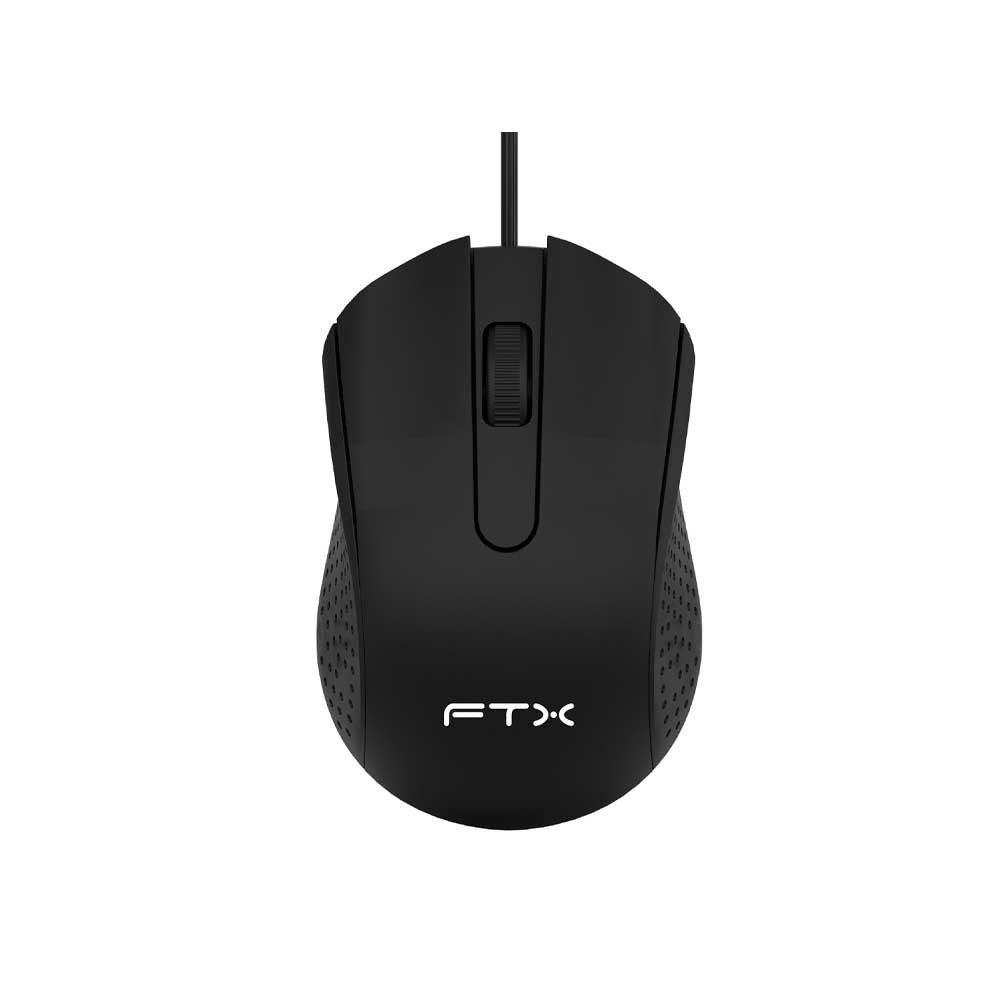 Mouse FTX FTXM73 USB 2400 DPI Negro
