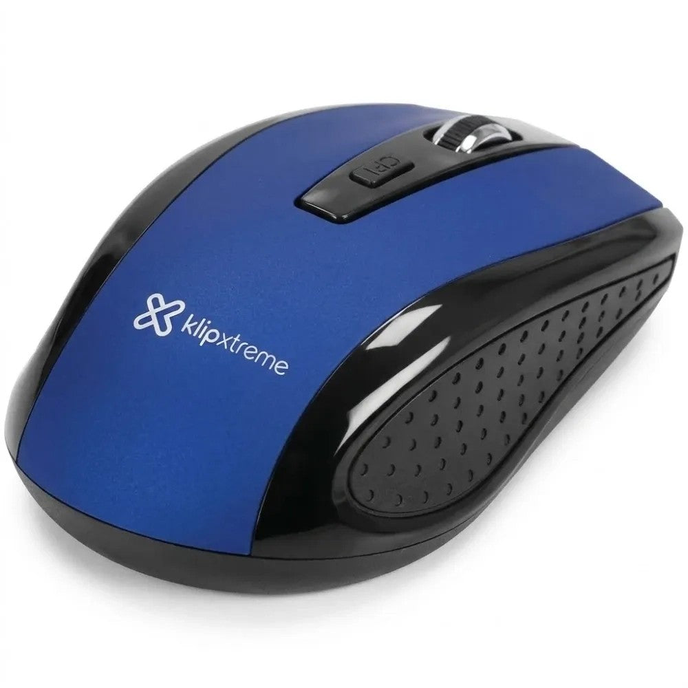 Mouse Inalámbrico Klip Klever KMW-340 1600 DPI Azul