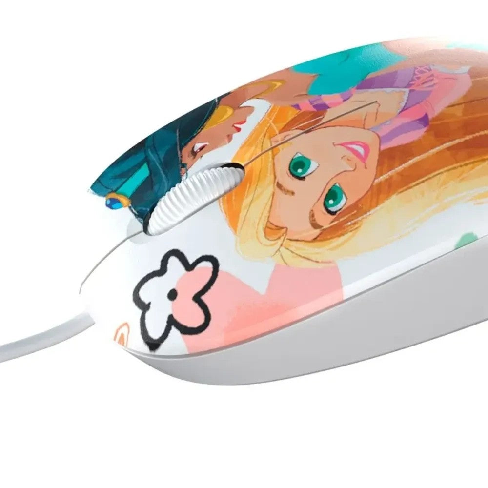 Mouse Xtech XTM-D406PS Princess USB Único