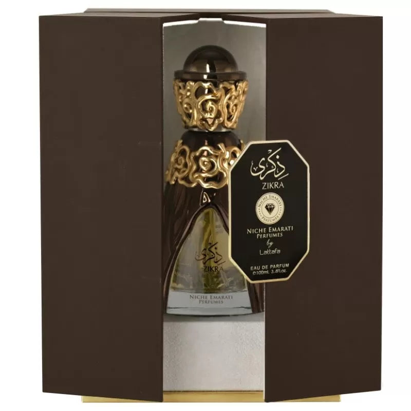 Perfume Lattafa Zikra Niche Emarati Unisex 100ML EDP