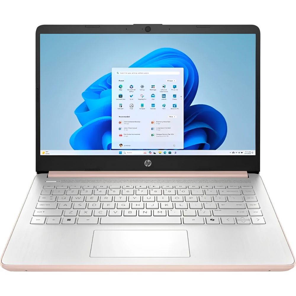 Notebook HP 14-DQ6015DX Celeron N150 4/128GB 14" Rose Gold