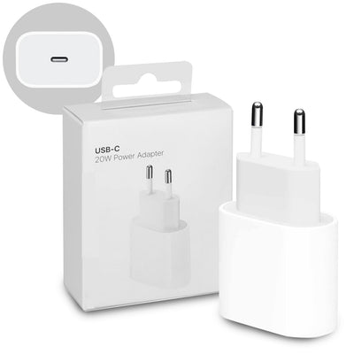 Cabeza Cargador de Apple USB-C (Power Adapter 20W) Original