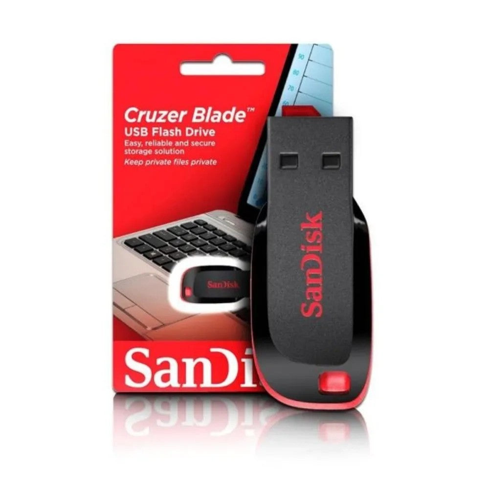 Pendrive SanDisk Cruzer Blade Z50 64GB Único