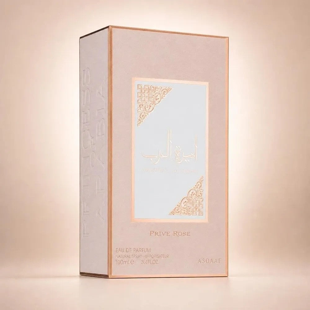 Perfume Lattafa Asdaaf Ameerat Al Arab Prive Rose Femenino 100ML EDP Único