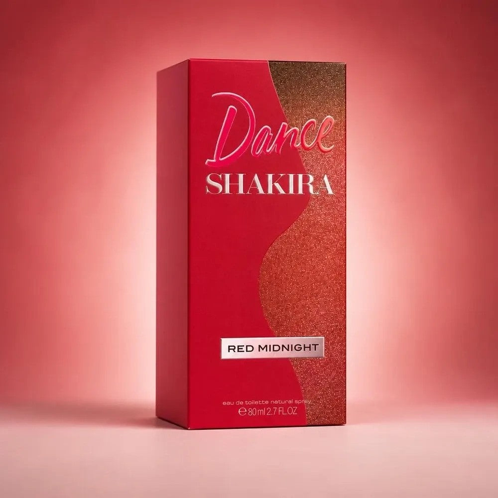 Perfume Shakira Dance Red Midnight Femenino 80ML EDT Único