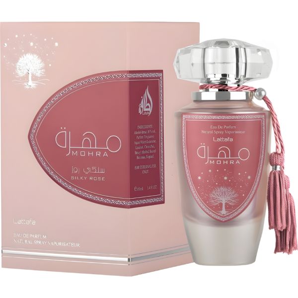 Perfume Lattafa Mohra Silky Rose Fem 100ML EDP