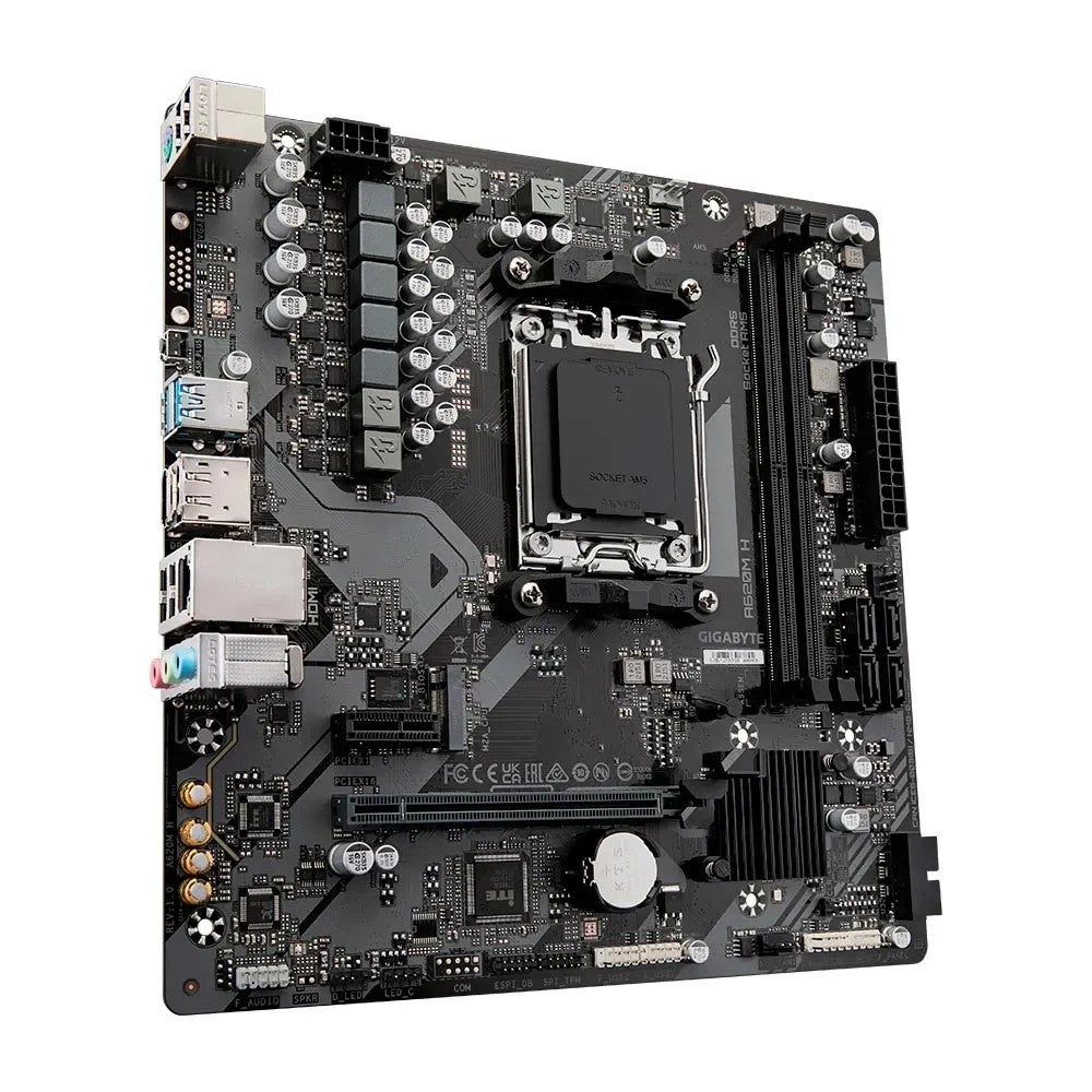 Placa Madre Gigabyte A620M H AM5 DDR5 Único