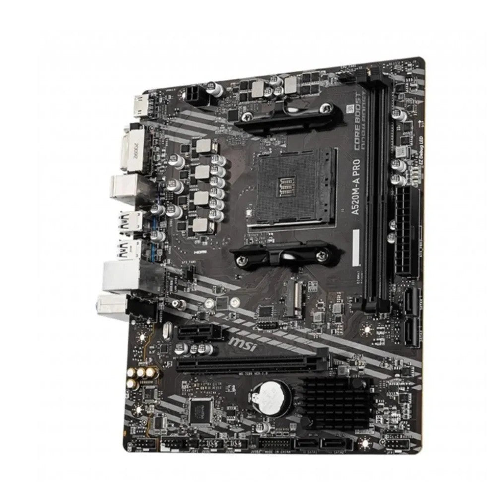 Placa Madre MSI A520M-A Pro AM4 DDR4 Único