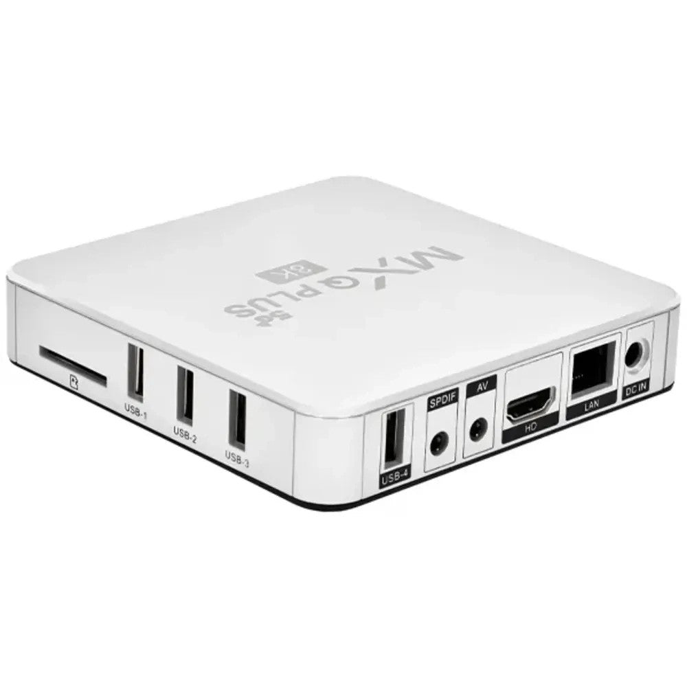 Receptor TV Box MXQ Plus 32/128GB 8K White