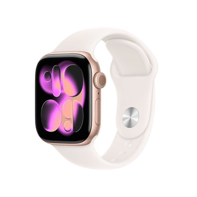 Reloj Smart Apple Watch Serie 11 42mm GPS MEU04LW/A S/M Rose Gold