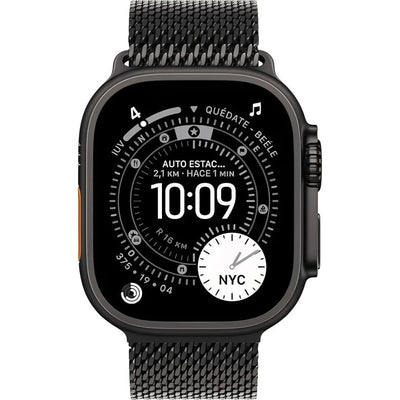 Reloj Smart Apple Watch Ultra 3 49mm Cell MF1Q4LW/A S/M Black Titanium Milanese Loop