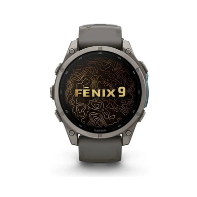 Reloj Smart Garmin Fenix 9 47mm Titanium Pebble Gray