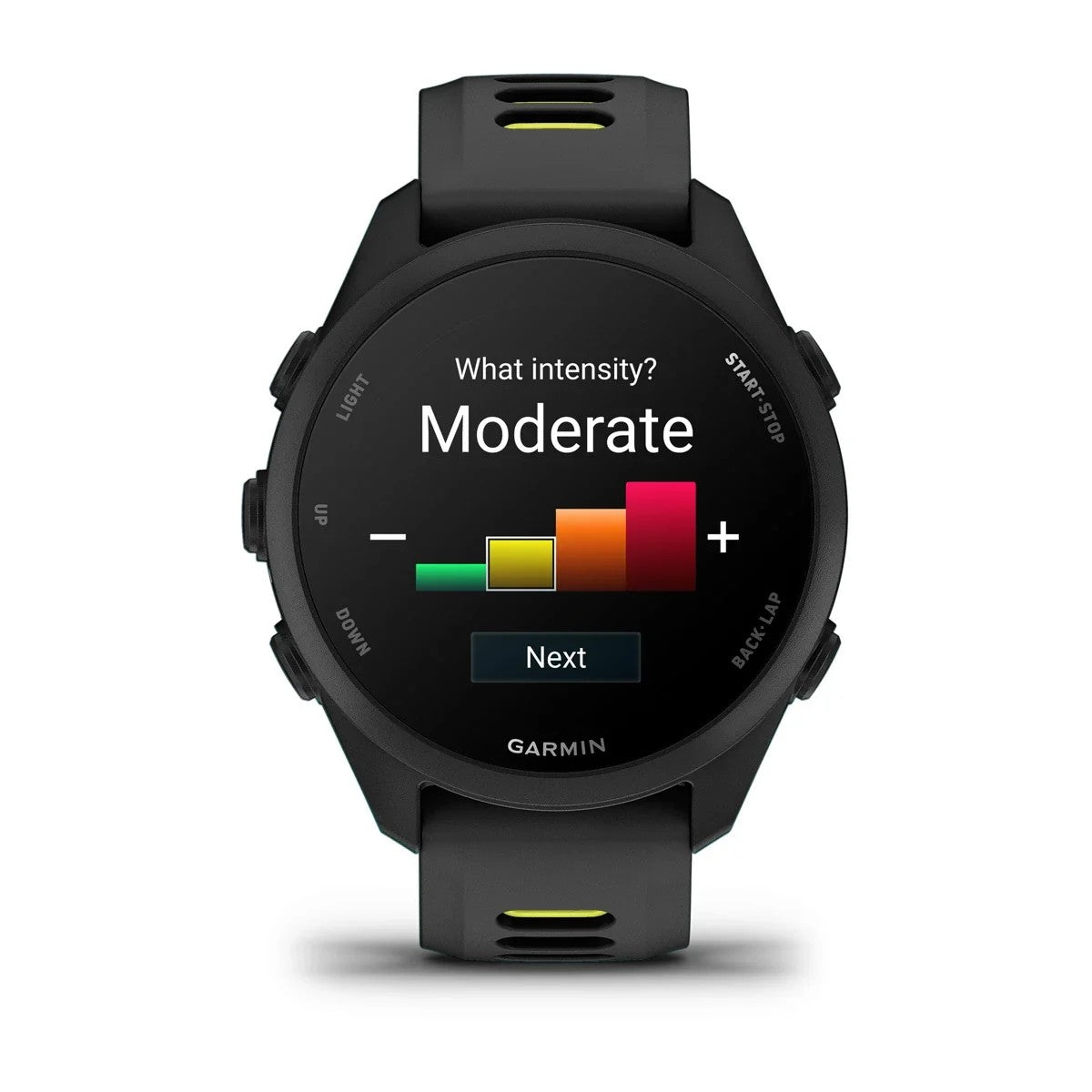 Reloj Smart Garmin Forerunner 170 Music 43mm Black/Yellow