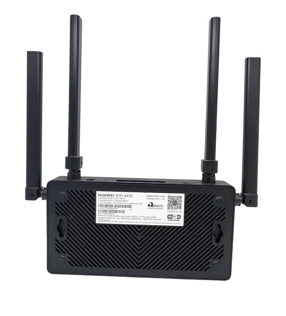Router Huawei WiFi AX3S PSDN-AX30 WiFi 6 Black