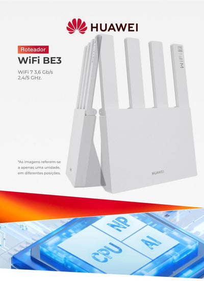 Router Huawei WiFi BE3 WUKUN-BE32 WiFi 7 Blanco