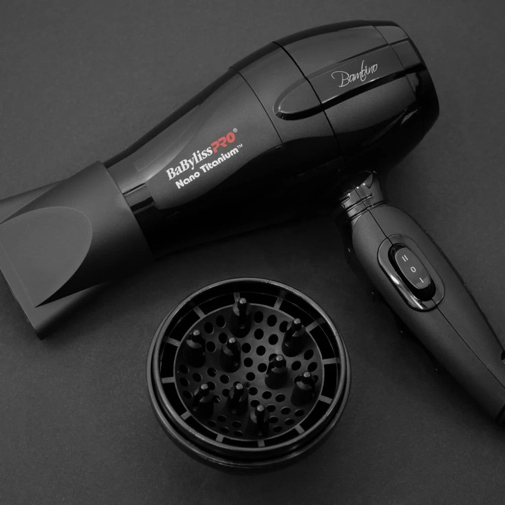 Secador de Cabello Babyliss Pro Bambino BNT5510UZ 1200W Bivolt Black