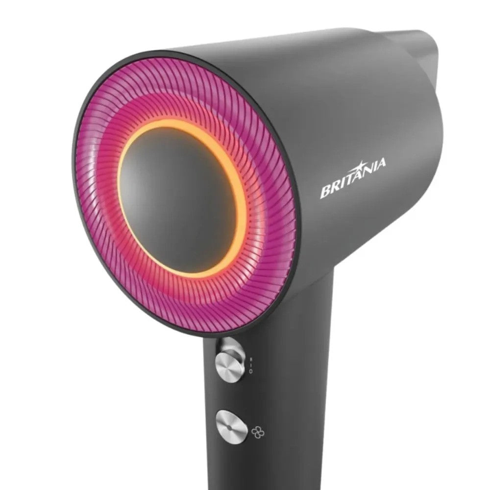 Secador de Cabello Britania PSC3600 220V Negro/Rosa