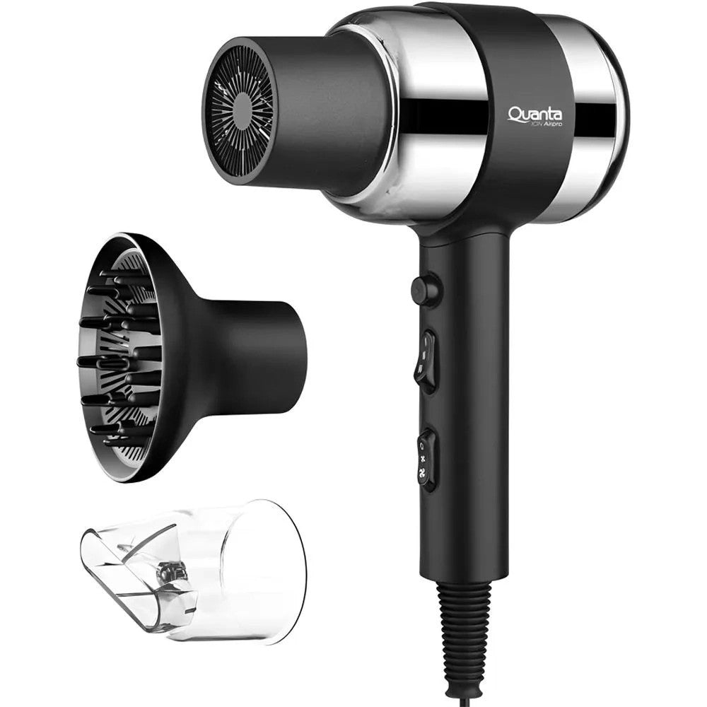 Secador de Cabello Quanta QTSDC20 Ion AirPro 1700W 110V Único