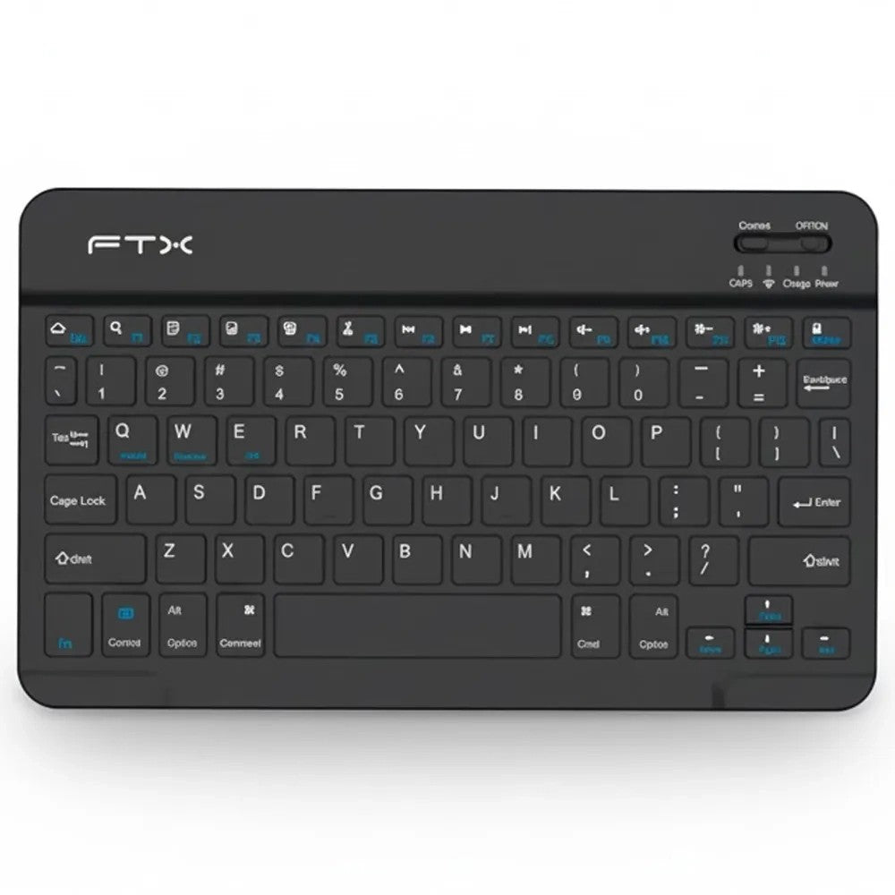 Teclado Bluetooth FTX FTXB09 Portugués Negro