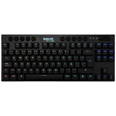 Teclado Redragon K621 RGB Pro Rd Horus Tkl Wireless Usa Red