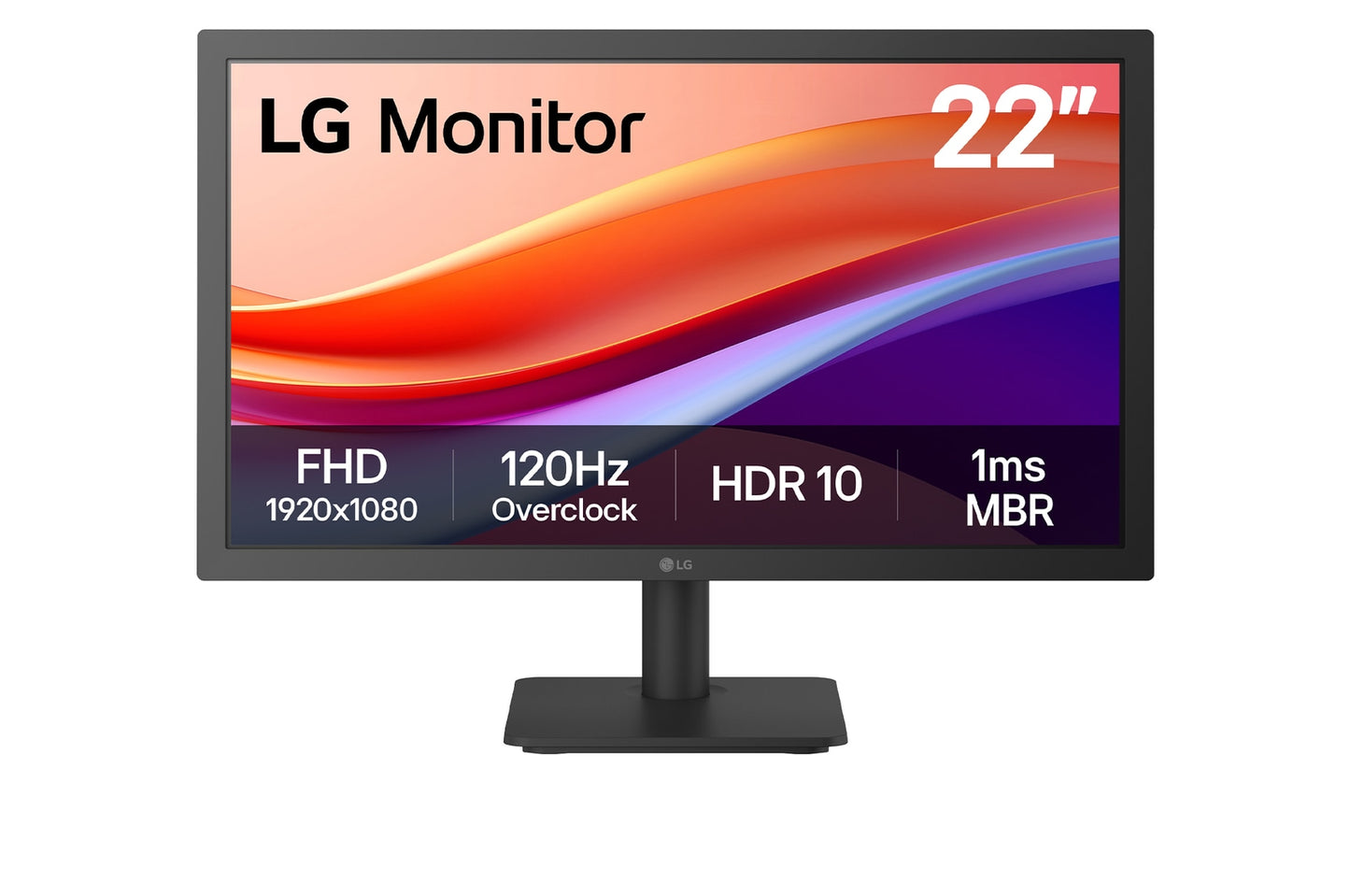 Monitor LED 22" LG HDMI Negro