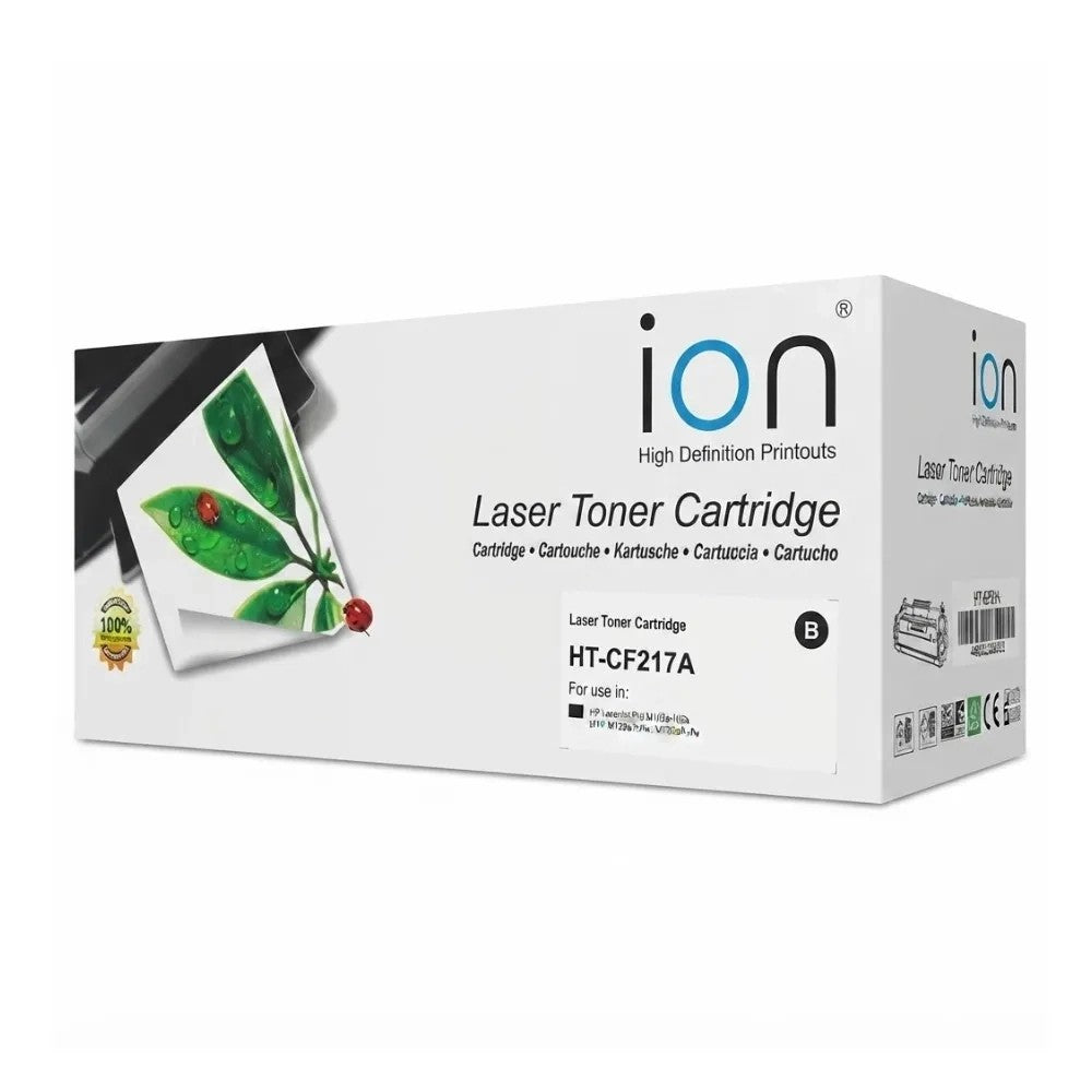 Tóner ION CF217A 17A Negro Único
