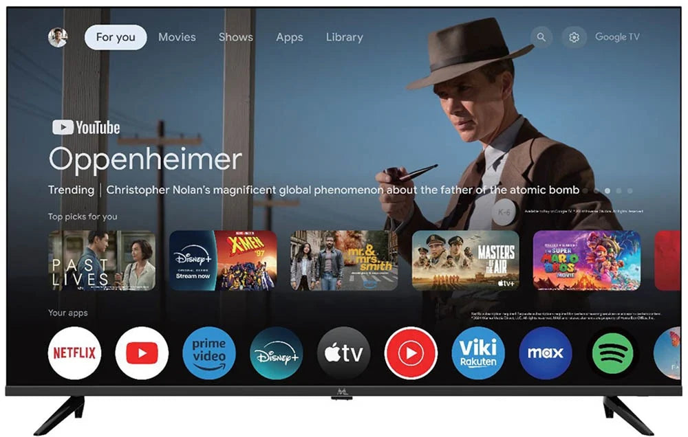Televisor MTEK Smart LED 43" MK43FSGF FHD HDMI Google TV
