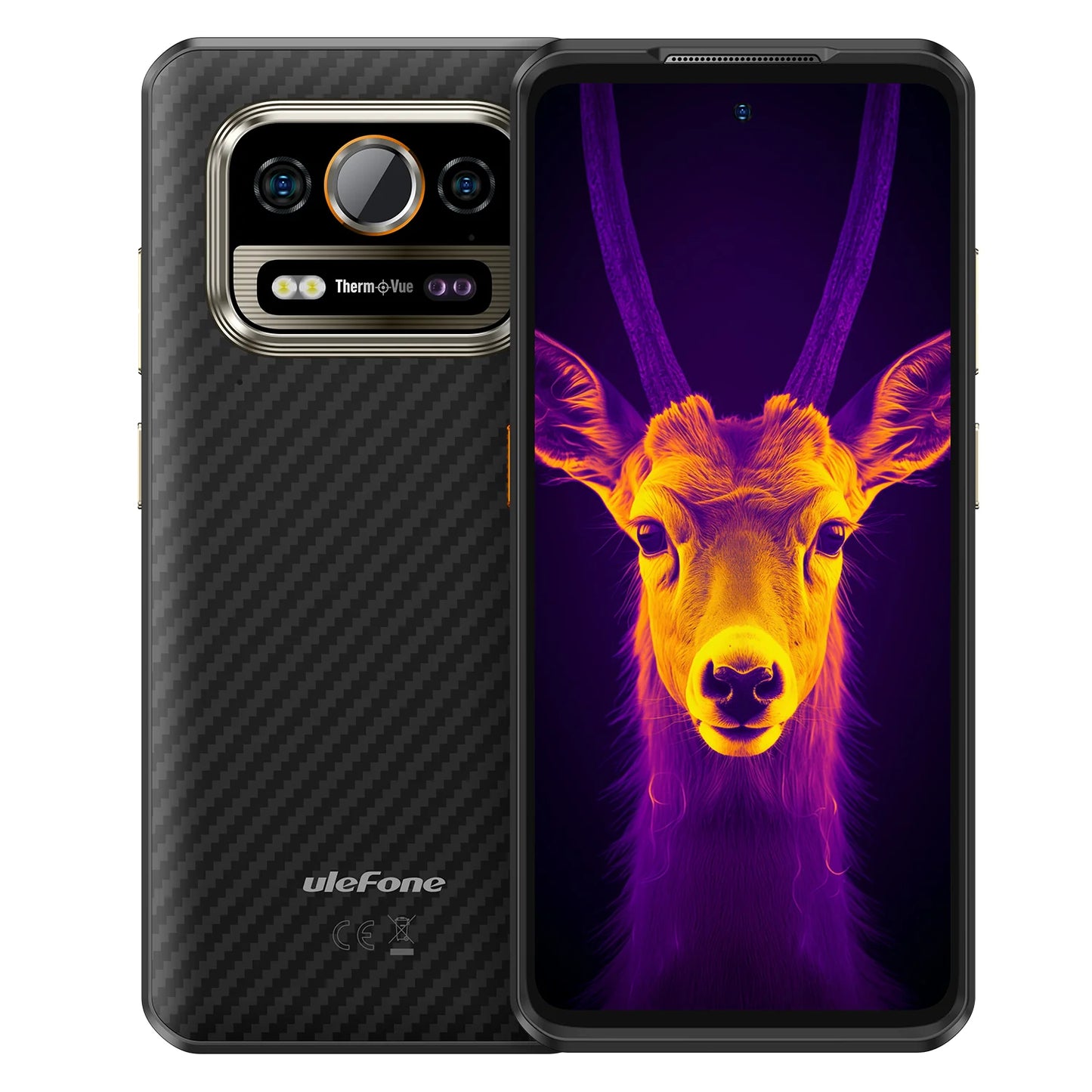 Celular Ulefone Armor 25T Pro 6.78" DS 8/256GB Rugged Cámara Térmica