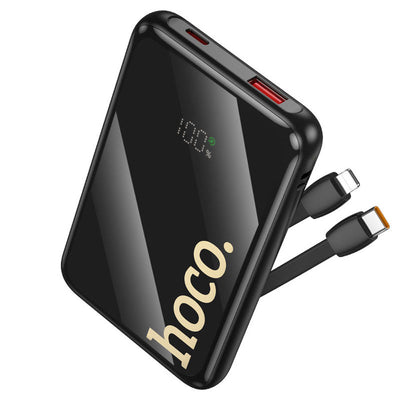 Cargador Portatil Hoco Q37 20W LIGHTNING/USB-C Black