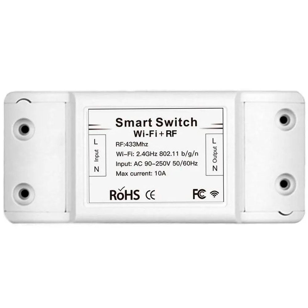 Interruptor Smart Moes MS-101WR RF Switch Module WiFi 10A Blanco