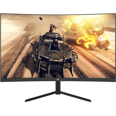 Monitor Gamer MTEK 24" Curved FHD HDR HDMI/DP 165Hz Negro
