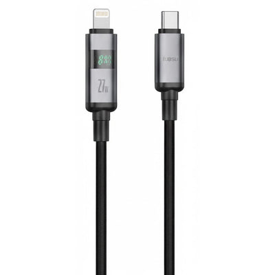 Cable A'Gold Pro CB135 Turbo USB-C A Lightning 27W 1M Black