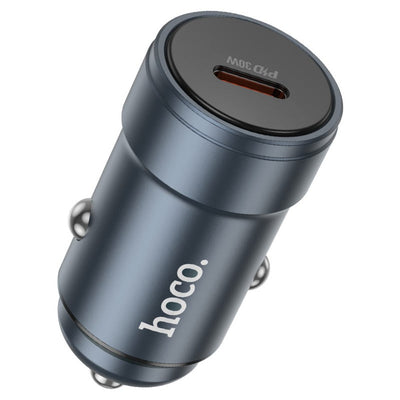 Cargador Vehicular Hoco Z58 PD30W USB-C Black