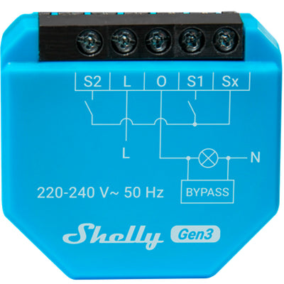 Interruptor Smart Shelly 1L GEN3