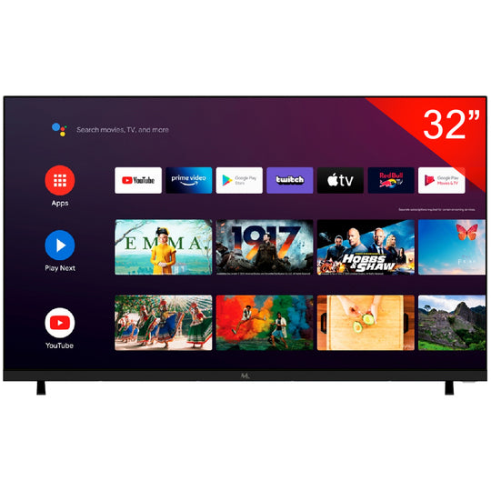 Televisor Smart LED 32" Mtek MK32FSAH HD Android TV